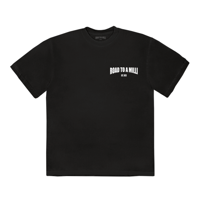 ROAD TO A MILLI T SHIRT BLACK – Nick Nayersina